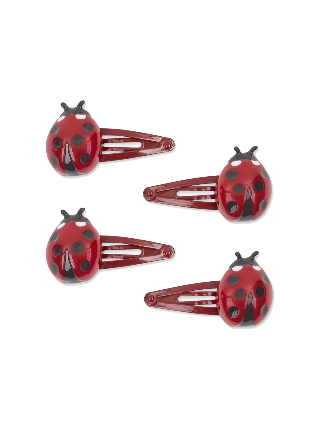 Ladybug Hair Clips 4-pack Konges Slojd BEBE Concept 