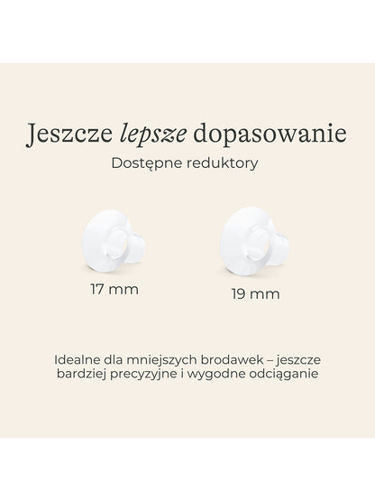 Laktator podwójny bezprzewodowy Hands-free