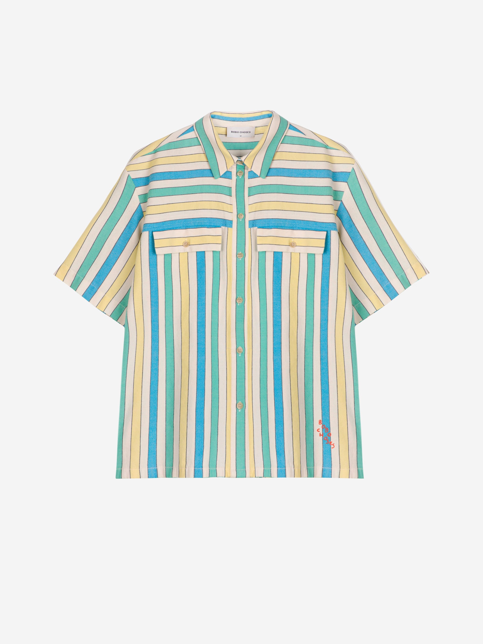 OUTLET Koszula Multicolor stripes relaxed shirt Adult | rozm. L Bobo Choses BEBE Concept 