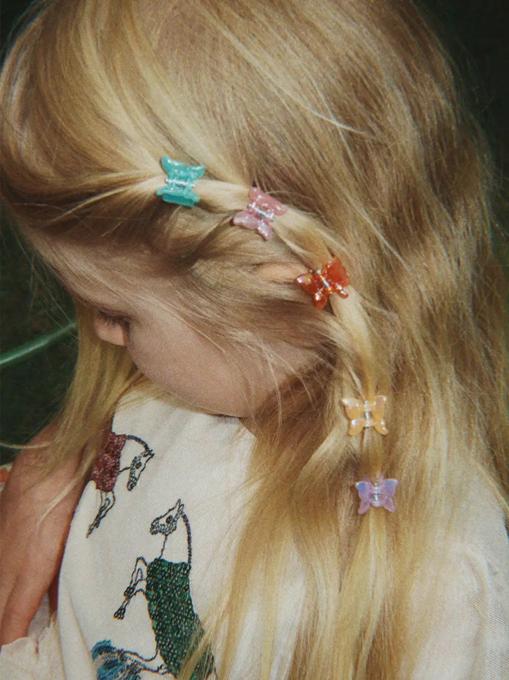 Mini Butterfly Hair Claws Konges Slojd BEBE Concept 