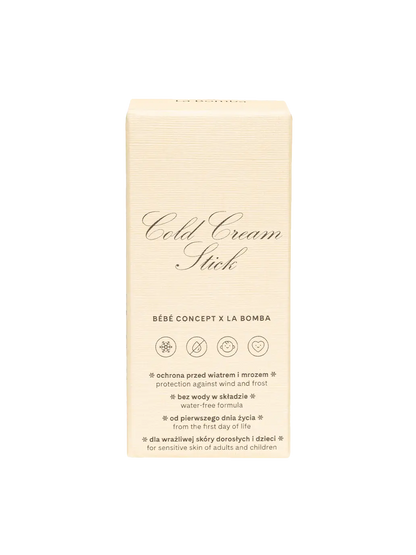 Uniwersalny ochronny sztyft Cold Cream Stick La Bomba BEBE Concept 