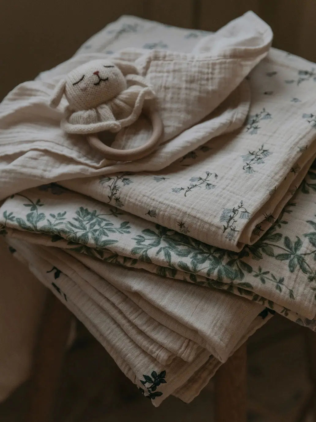 Zestaw dużych pieluszek muślinowych Bluebell Garbo & Friends BEBE Concept 