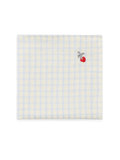 Muślinowy otulacz Gingham Sky Blue Garbo &amp; Friends BEBE Concept 