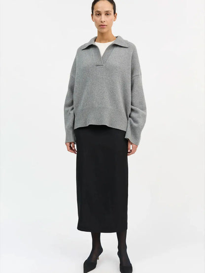 Dean V-neck Merino Jumper SKALL STUDIO BEBE Concept 
