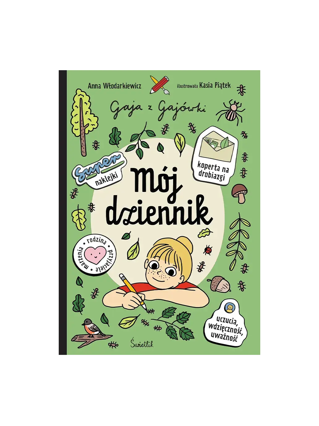 OUTLET Mój dziennik. Gaja z Gajówki Wydawnictwo Świetlik BEBE Concept 