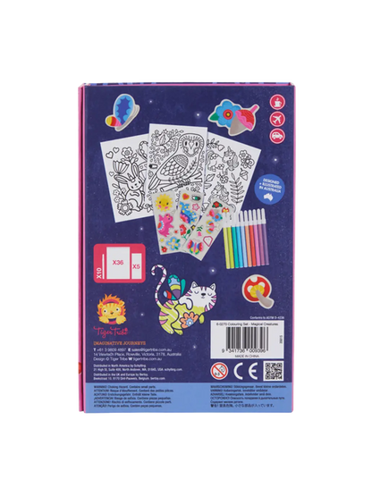 Zestaw Kolorowanek - Magiczne Stworzenia Tiger Tribe BEBE Concept 