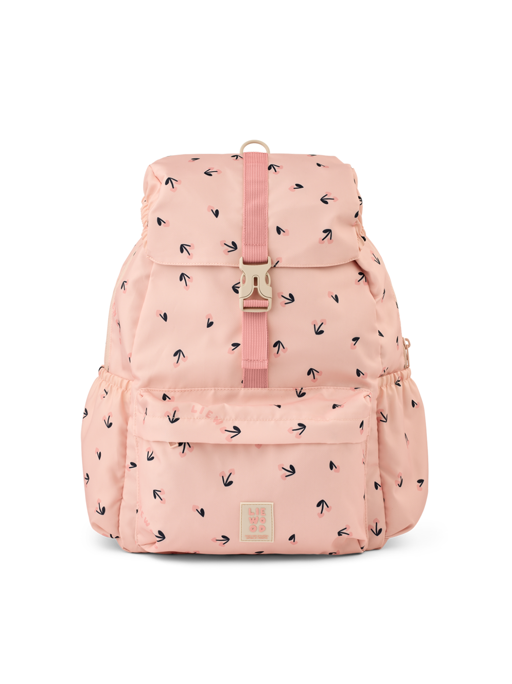 Plecak Johnny School Backpack CHERRY HEART