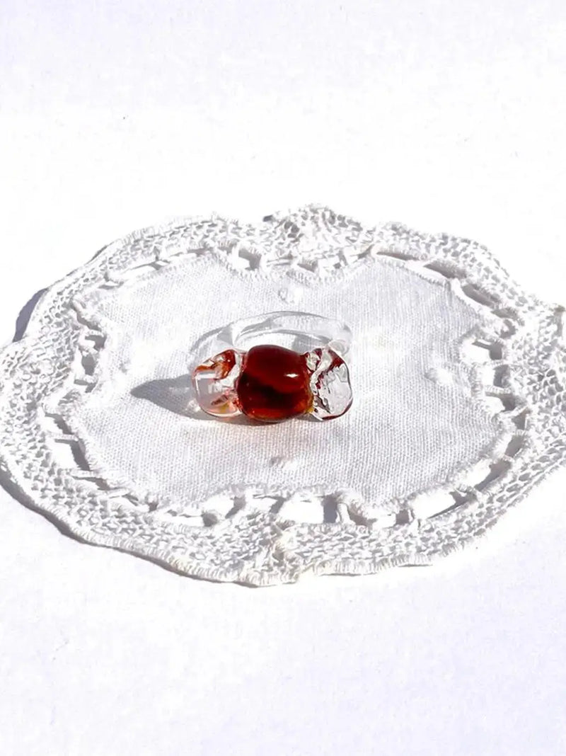 Mini Candy Glass Ring Vivian Alarcon BEBE Concept 