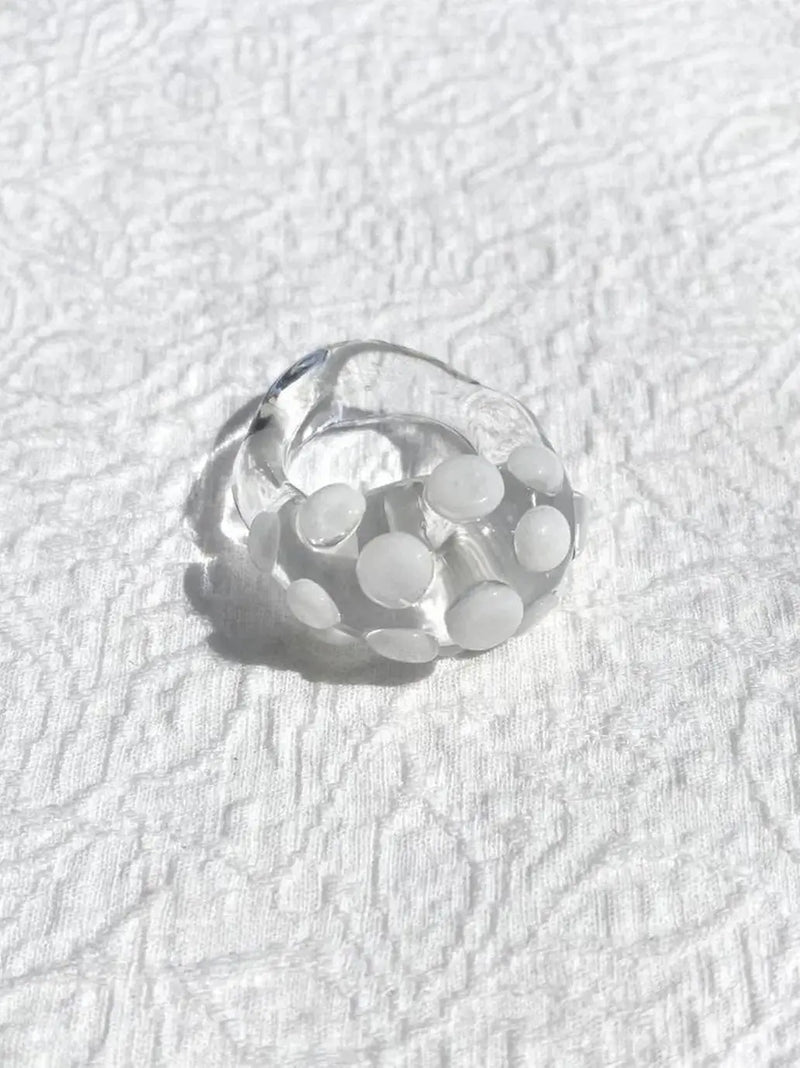 Confetti Glass Ring Vivian Alarcon BEBE Concept 