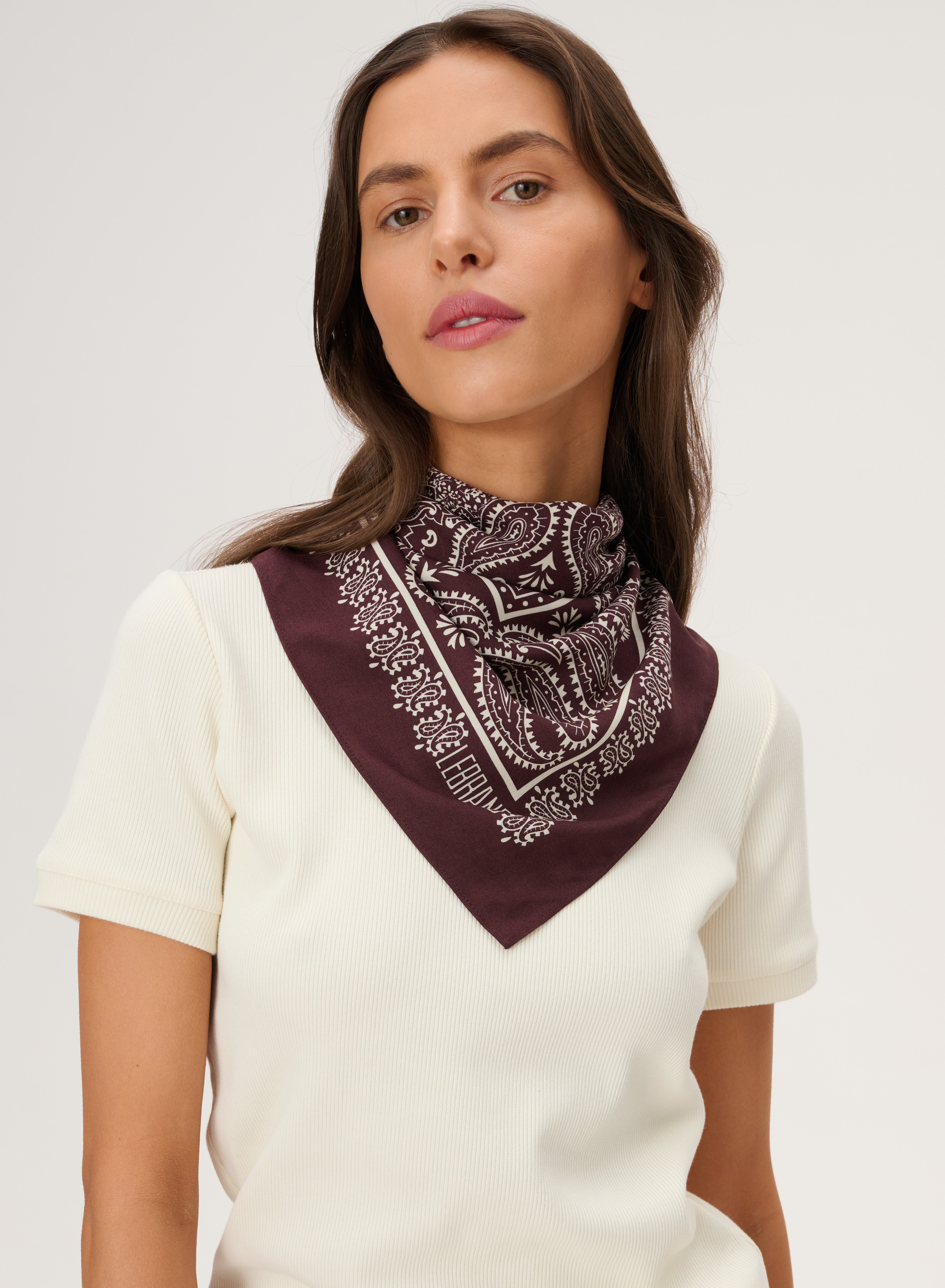 Pañuelo bandana BURGUNDY