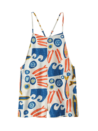 Damskie ogrodniczki Tidal Threads Romper NATURAL