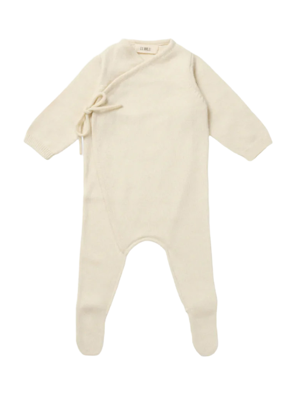 Kaszmirowy rampers niemowlęcy CREAM
