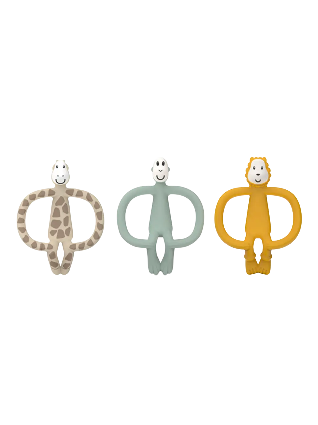 Zestaw Prezentowy Gryzaki 3w1 Matchstick Monkey BEBE Concept 