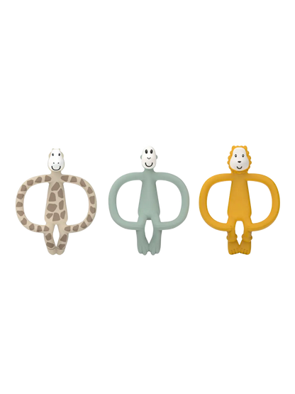 Zestaw Prezentowy Gryzaki 3w1 Matchstick Monkey BEBE Concept 