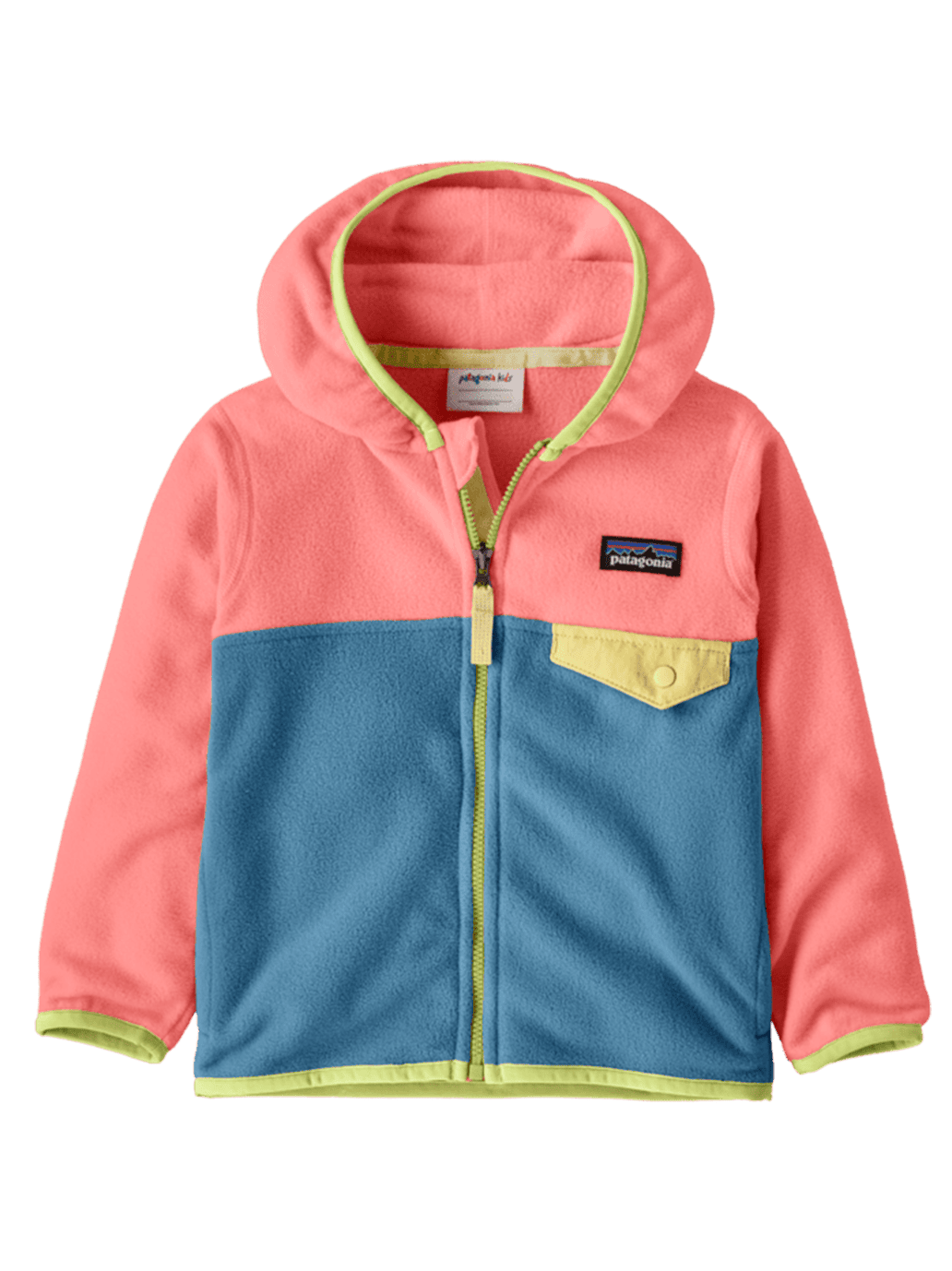Dziecięca bluza Baby Micro D Snap-T Jkt SHORE BLUE