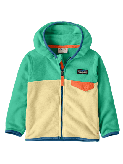 Dziecięca bluza Baby Micro D Snap-T Jkt BUTTERCUP YELLOW W/AQUA STONE