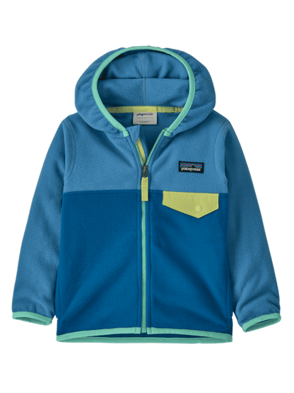 Dziecięca bluza Baby Micro D Snap-T Jkt AQUATIC BLUE