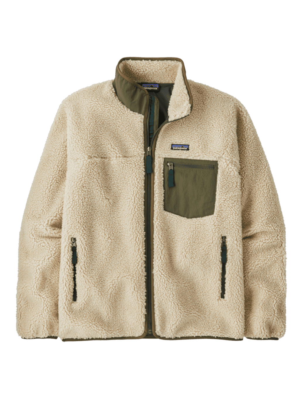 Męska bluza Classic Retro-X Jkt DARK NATURAL W/BASIN GREEN