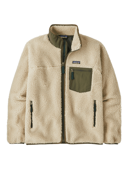 Męska bluza Classic Retro-X Jkt DARK NATURAL W/BASIN GREEN