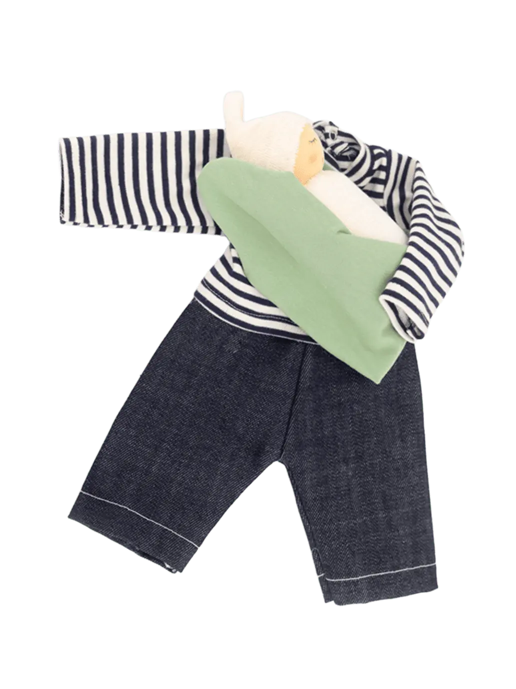 Zestaw ubranek dla lalki Retro Nanchen Natur BEBE Concept 