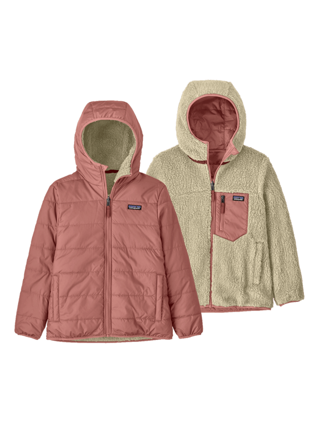 Dwustronna kurtka Kids Reversible Ready Freddy Hoody MOMENT PINK