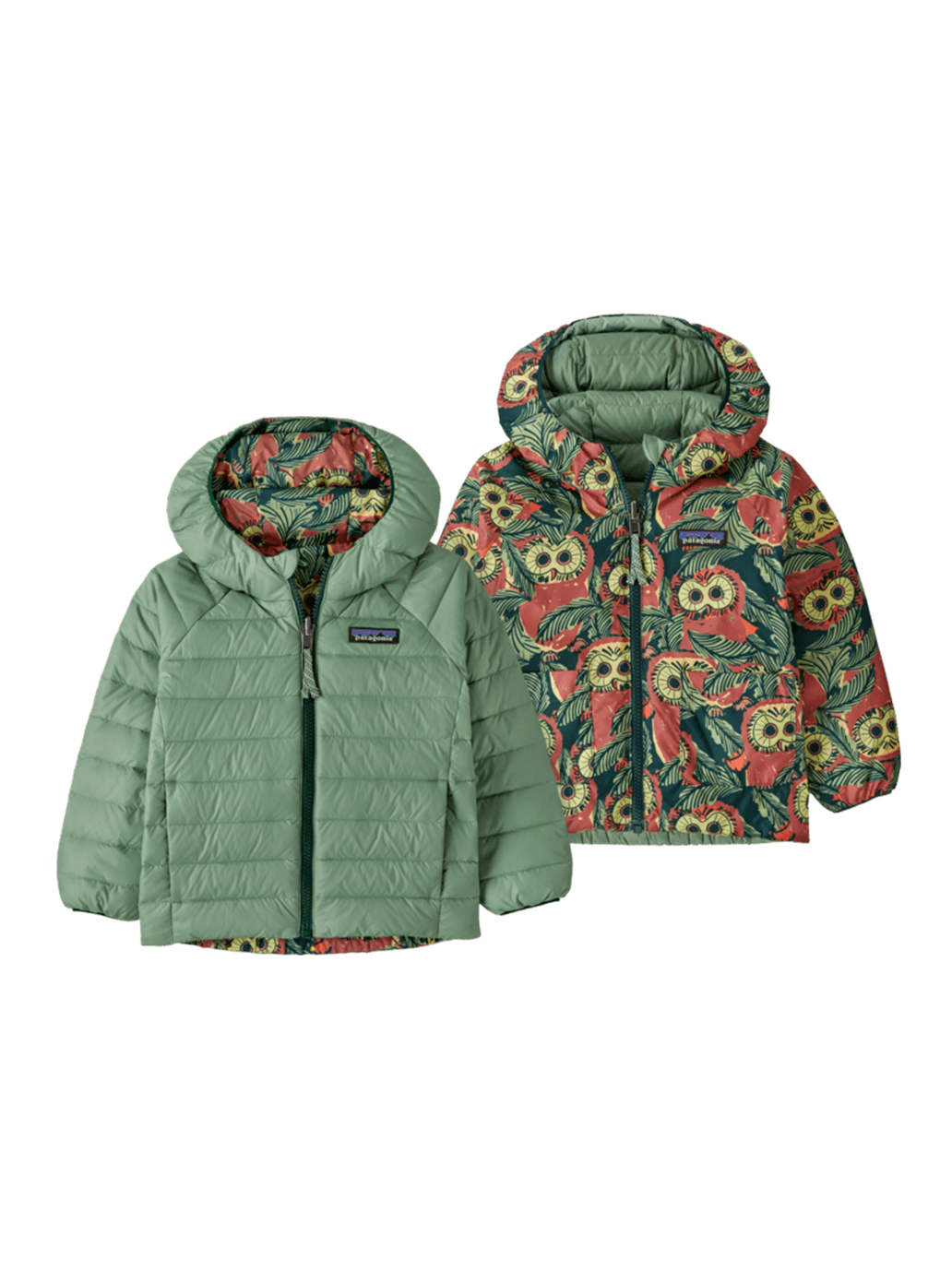 Dwustronna kurtka puchowa Baby Reversible Down Hoody