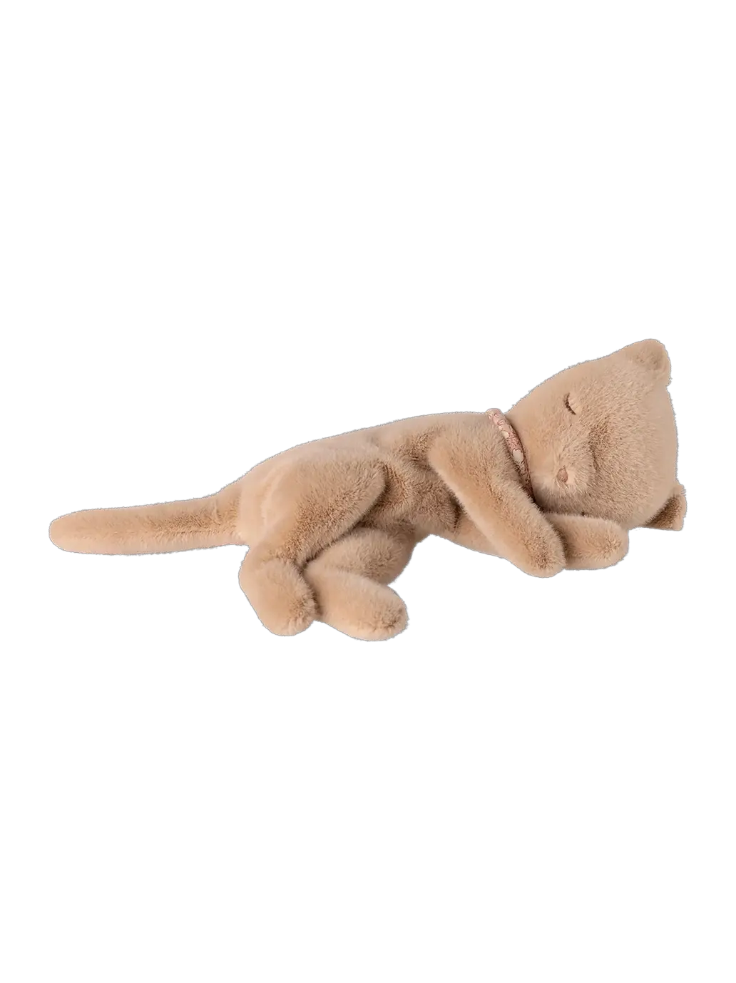Śpiący kotek przytulanka Small Peach Maileg BEBE Concept 