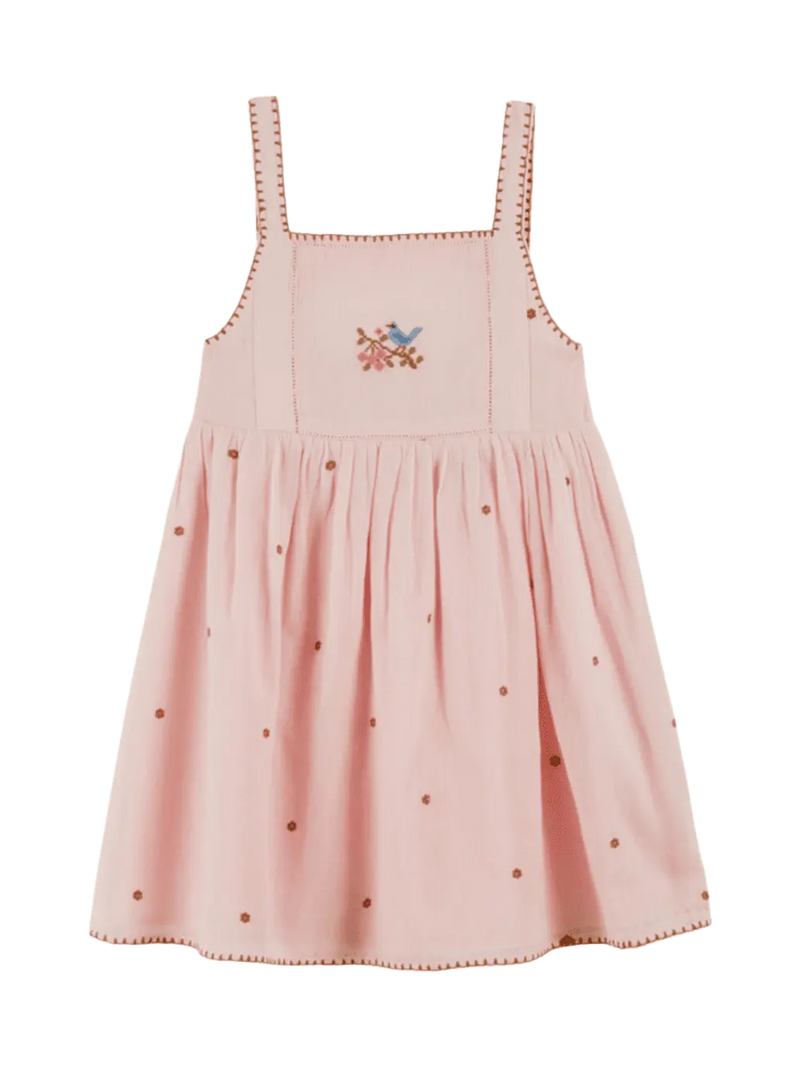 Fleurs Embroidery Dress Emile et Ida BEBE Concept 