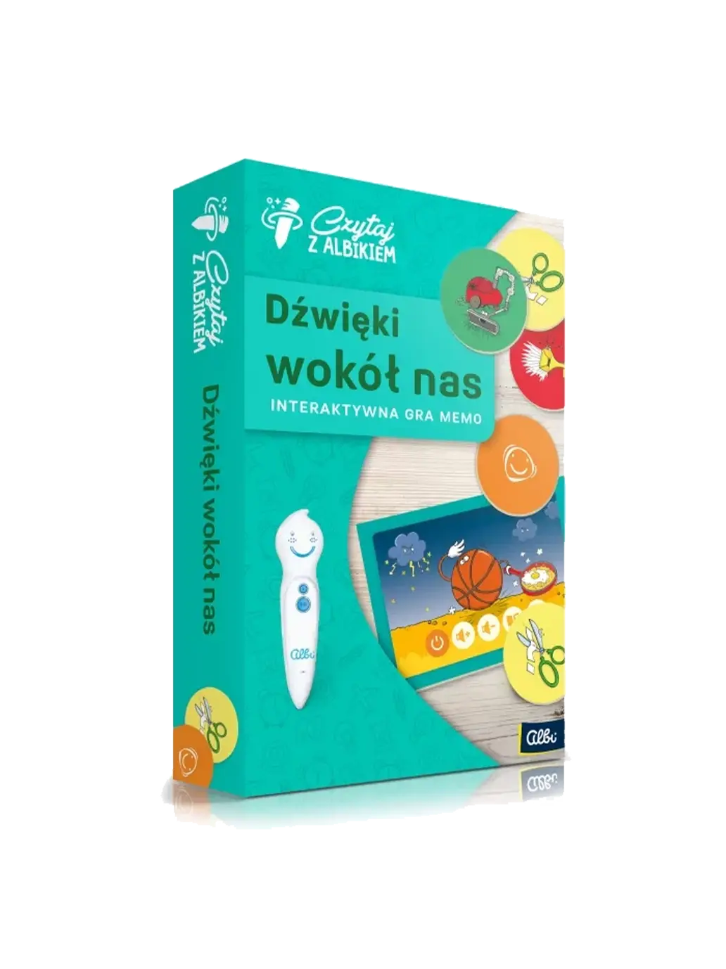 Interaktywne memo Dźwięki wokół nas Albi BEBE Concept 