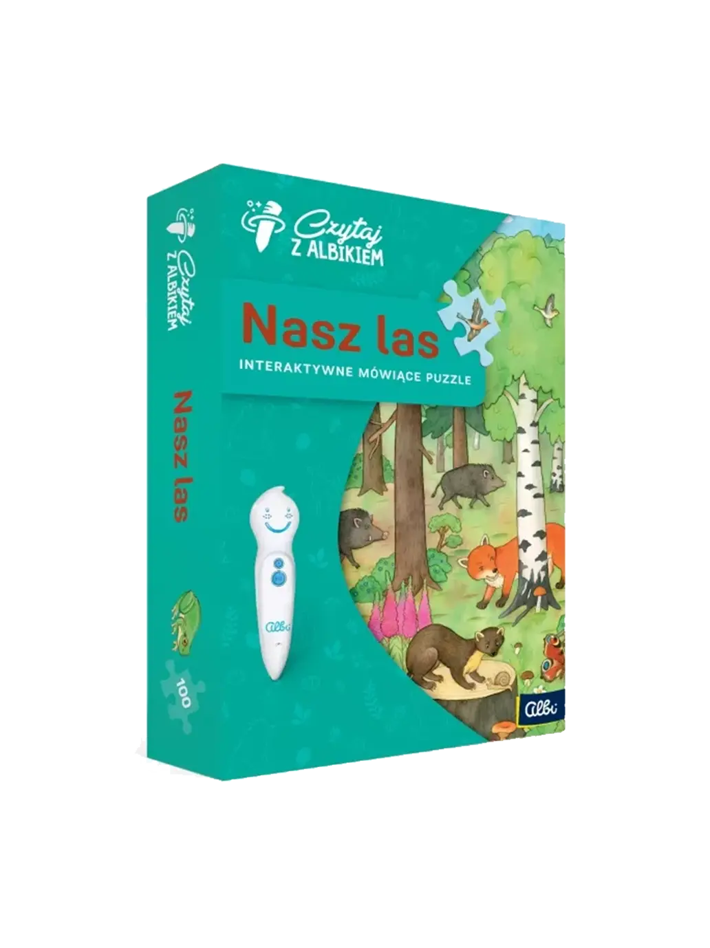 Interaktywne puzzle Nasz Las Albi BEBE Concept 
