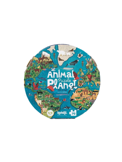 Puzzle z grą obserwacyjną Animal Planet Londji BEBE Concept 