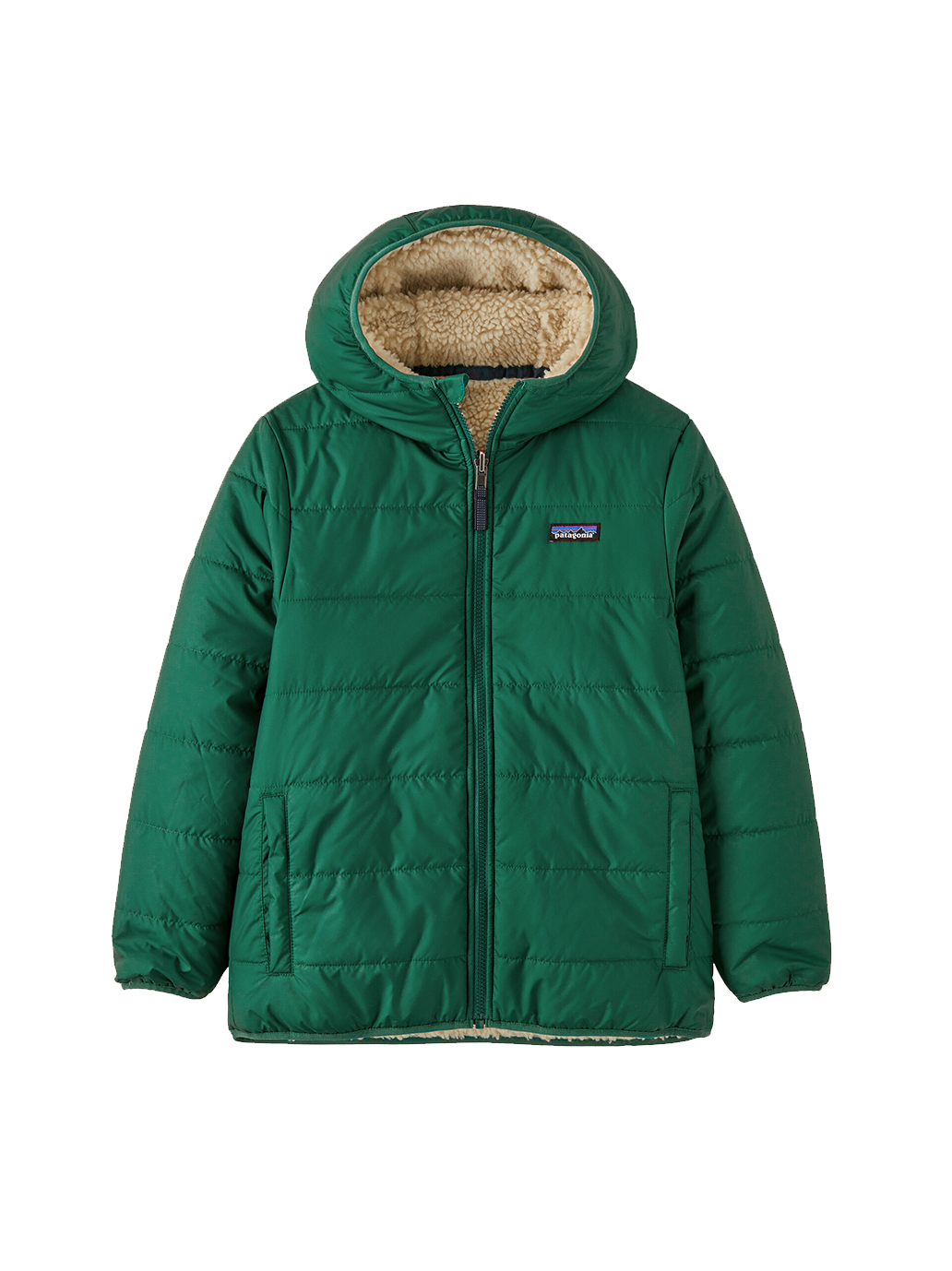 Dwustronna kurtka Kids Reversible Ready Freddy Hoody Patagonia BEBE Concept 
