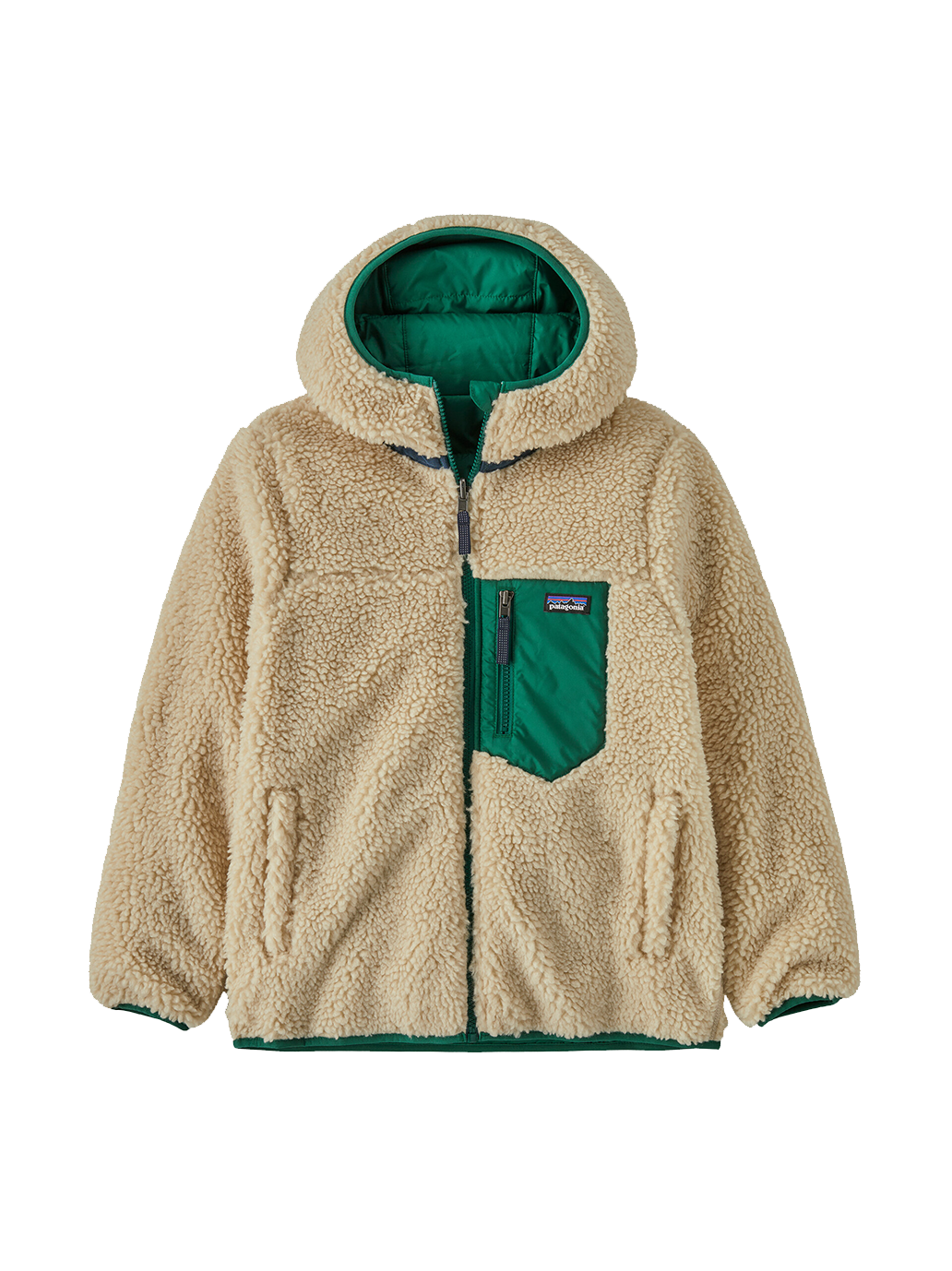 Dwustronna kurtka Kids Reversible Ready Freddy Hoody Patagonia BEBE Concept 