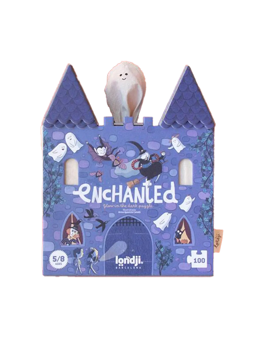 Dwustronne puzzle świecące w ciemności Enchanted Londji BEBE Concept 