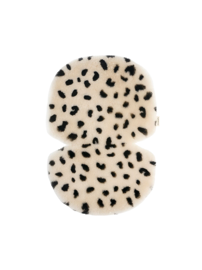 Wielofunkcyjna wkładka z naturalnej skóry owczej LEOPARD/PEANUT