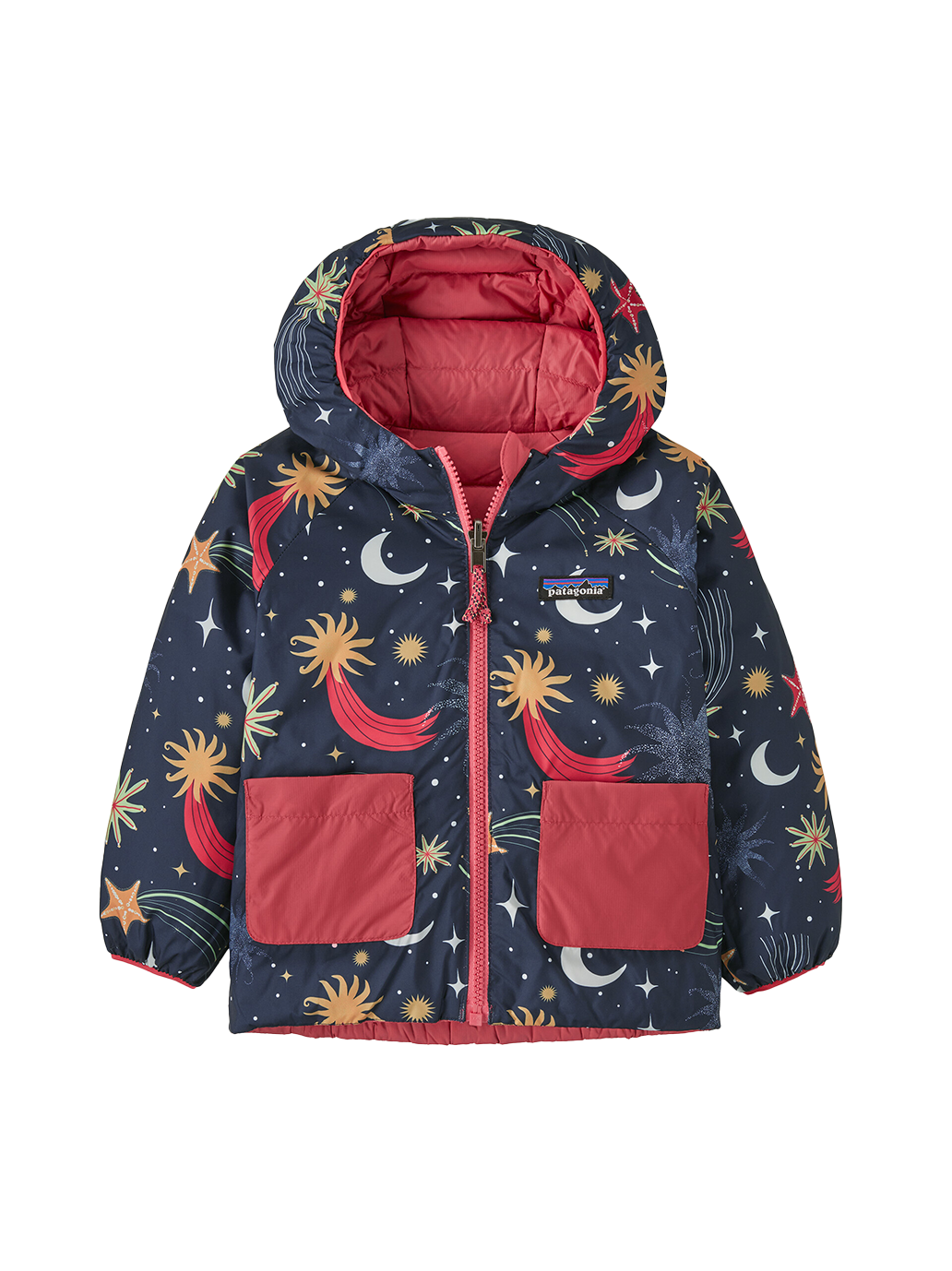 Dwustronna kurtka puchowa Baby Reversible Down Hoody Patagonia BEBE Concept 