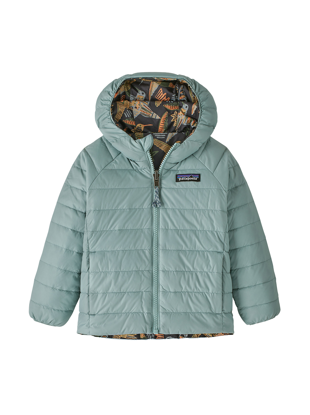 Dwustronna kurtka puchowa Baby Reversible Down Hoody Patagonia BEBE Concept 