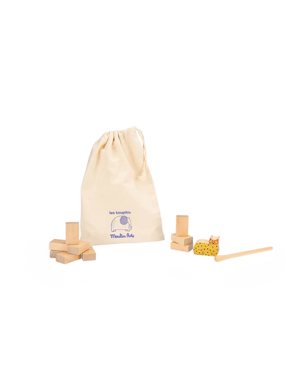 Gra zręcznościowa Drewniany Mur Moulin Roty BEBE Concept 