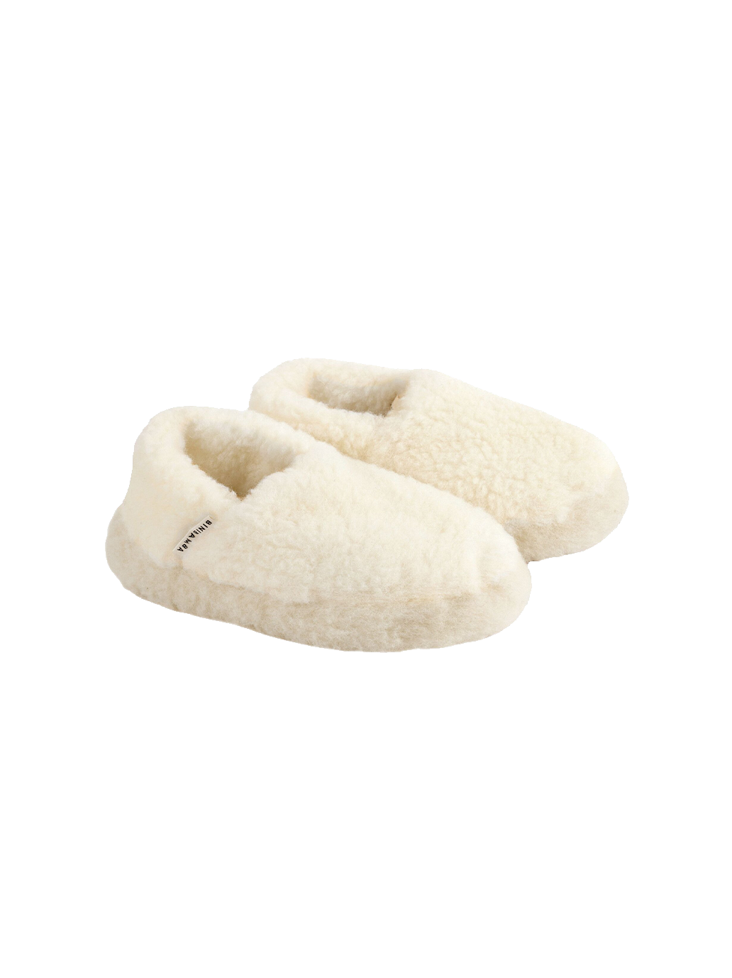 Měkké pantofle z merino vlny