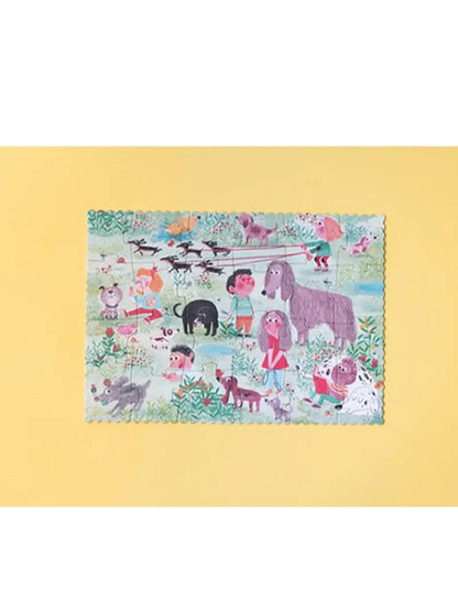 Puzzle kieszonkowe dla dzieci Cats &amp; Dogs Londji BEBE Concept 
