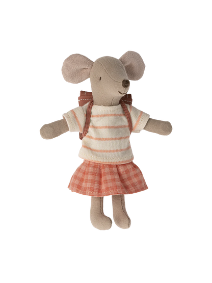 Myszka Tricycle Mouse z magnetycznymi łapkami BIG SISTER CORAL