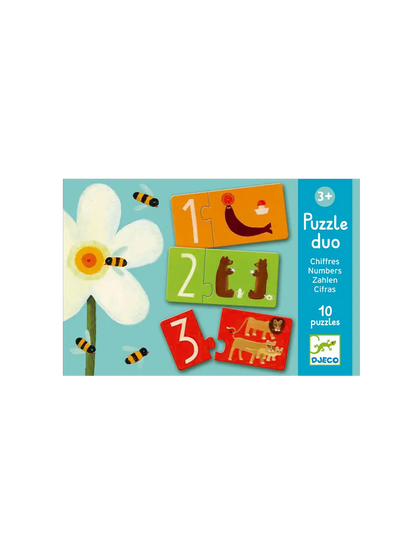 Puzzle dla najmłodszych Duo Djeco BEBE Concept 