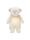szumiący miś organic z lampką nocną Moonie BEBE Concept 