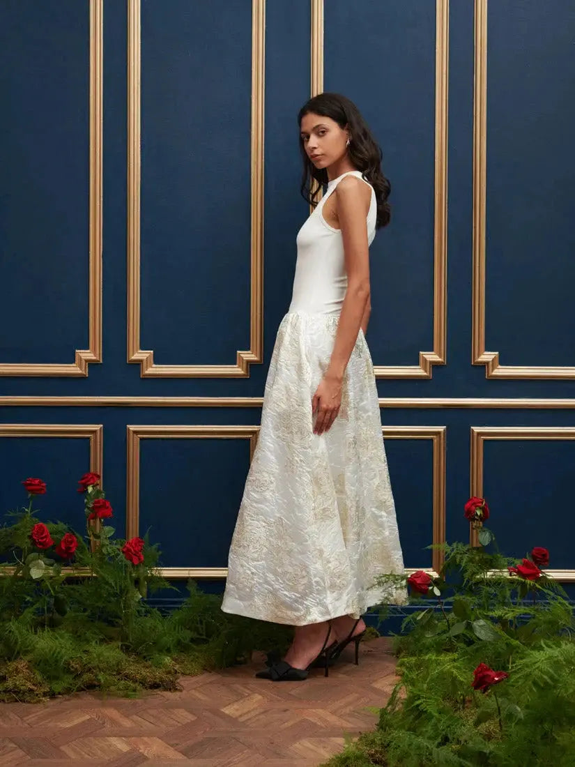 OUTLET Sukienka Midi Sophia Jacquard S bébé concept BEBE Concept 
