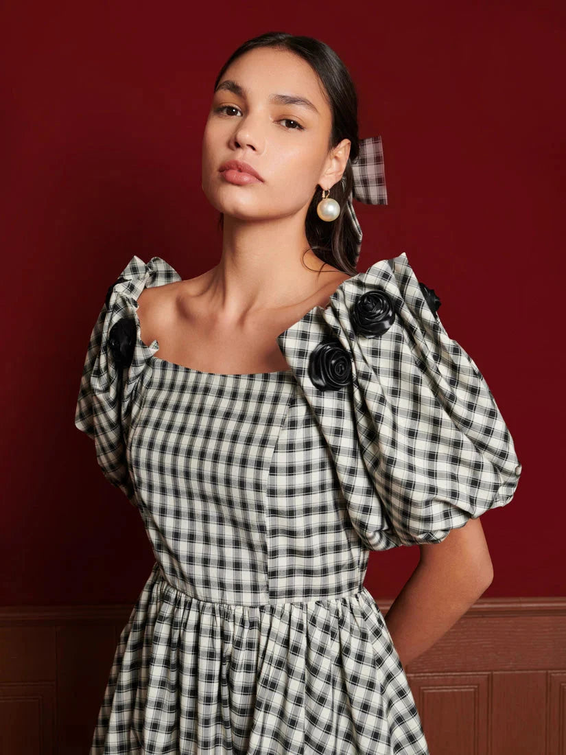 OUTLET Sukienka Mini Thelma Check M bébé concept BEBE Concept 