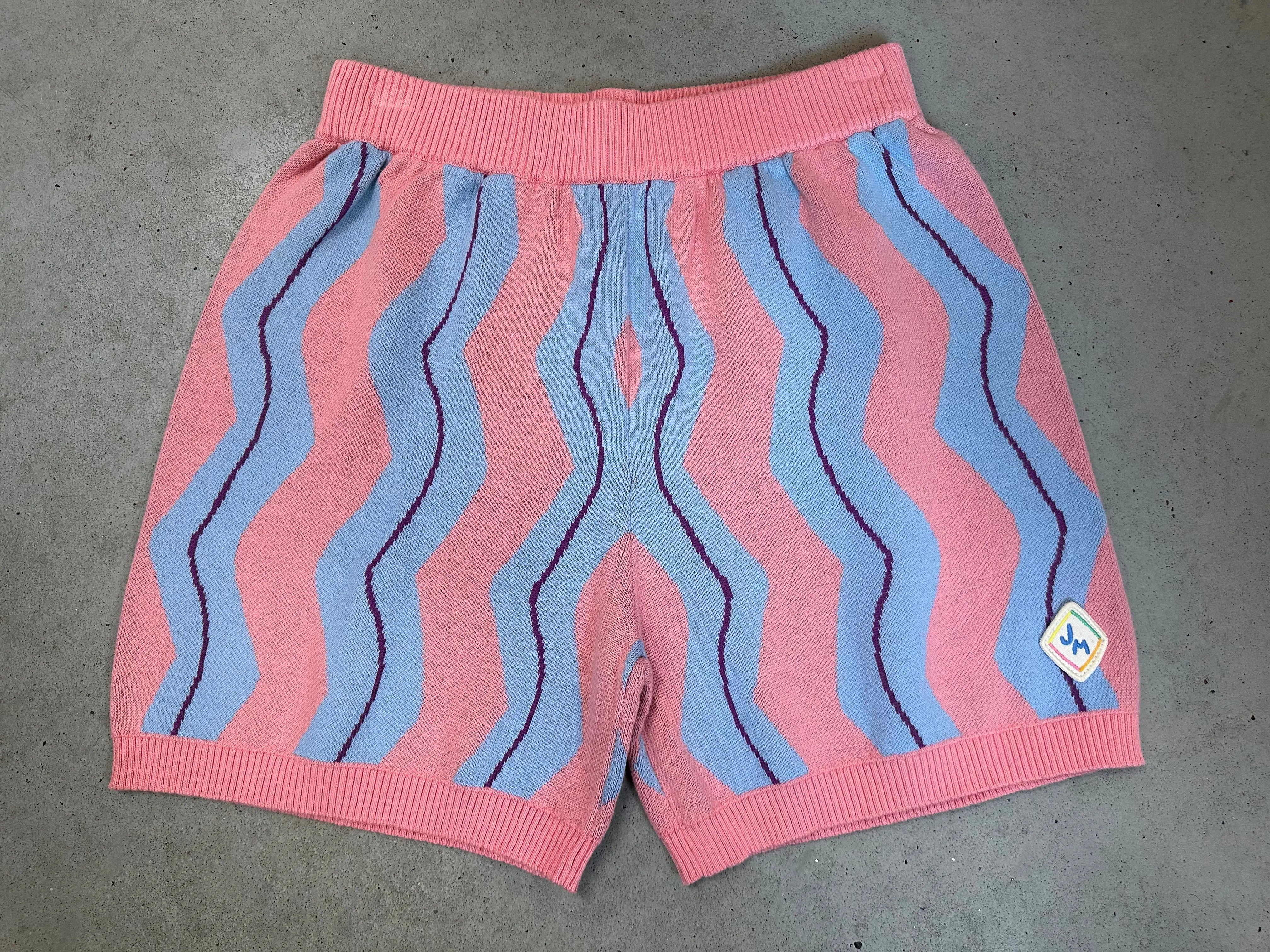 OUTLET Krótkie spodenki Wavy Stripe Knit | rozm. 10-11y bébé concept BEBE Concept 