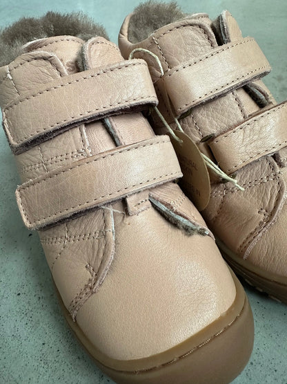 OUTLET Skórzane pierwsze buty ocieplane wełną | rozm. 24 Bisgaard BEBE Concept 