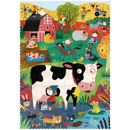 Puzzle kieszonkowe dla dzieci My Little Farm Londji BEBE Concept 