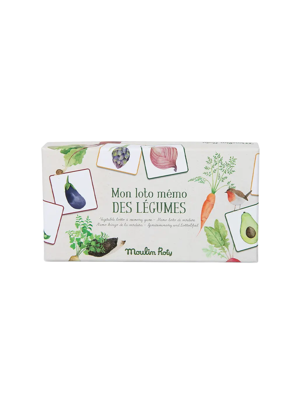 gra Memo i Lotto z warzywami Moulin Roty BEBE Concept 