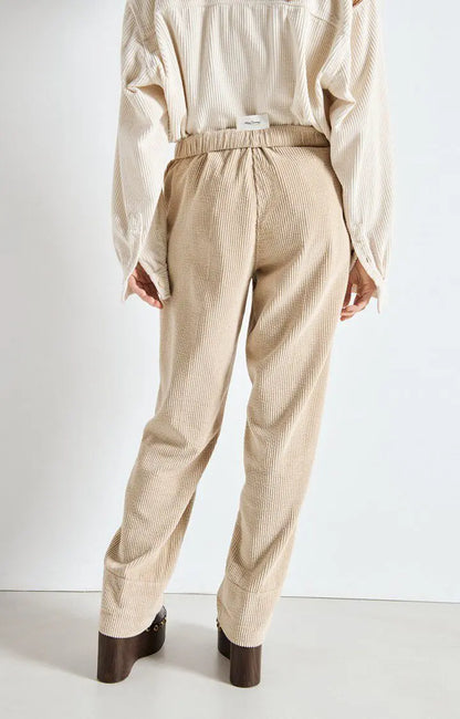 OUTLET Damskie spodnie sztruksowe Padow | rozm. L American Vintage BEBE Concept 